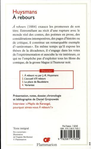 Image du produit G.F. Garden A rebours (Français, Huysmans Joris-Karl, 2019)