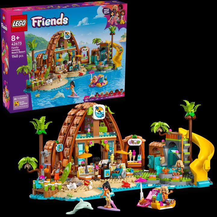 Immagine prodotto LEGO Familienurlaub im Strandresort (42673, LEGO Friends)