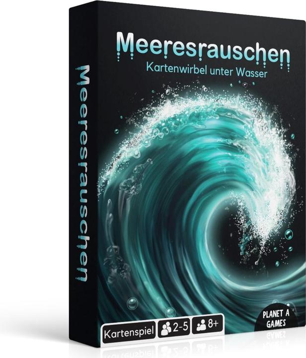 Planet A Meeresrauschen - Kartenwirbel unter Wasser