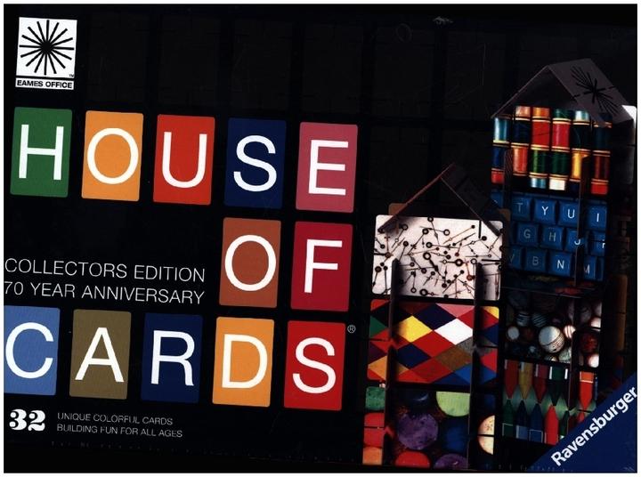 Ravensburger EAMES Édition collector de House of Cards (Allemand, Français, Portugais, Italien, Néerlandais, Espagnol)