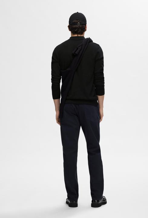 Produktbild Selected Homme Strick Langarm-Poloshirt (M)
