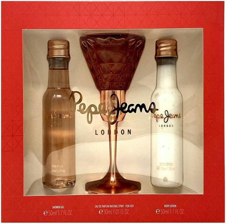 Immagine prodotto Pepe Jeans Set 3 pezzi per lei - EDP 30ml, lozione corpo 50ml, gel doccia 50ml