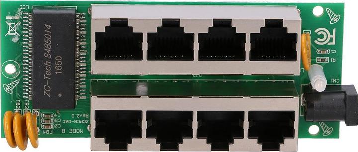 Produktbild Extralink POE INJECTOR 4 PORT GIGABIT - - 4-Port Gigabit Ethernet (802.3at (PoE+), 48 W)