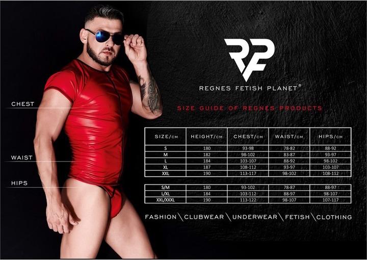 Actual product image Regnes Fetish Planet Herren Netz-Shirt (L)