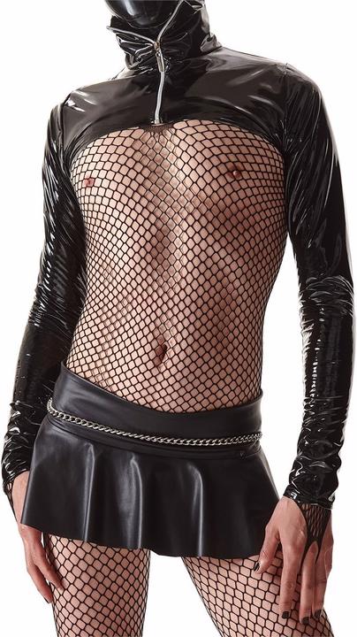 Produktbild Regnes Fetish Planet Herren Jacke und Minirock-Set (L)