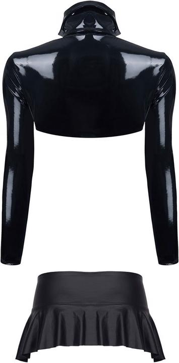 Produktbild Regnes Fetish Planet Herren Jacke und Minirock-Set (L)