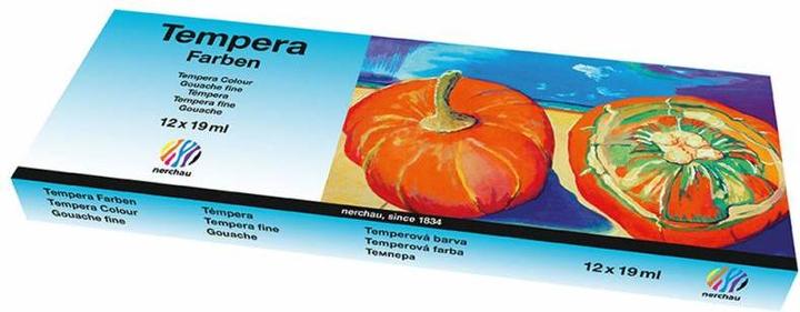Produktbild Nerchau LUKAS STUDIO GOAUCHE - Künstler-Gouache in Premium-Qualität - Starter-Set T12 mit 12 x 20 ml (Mehrfarbig, 2.28 ml)