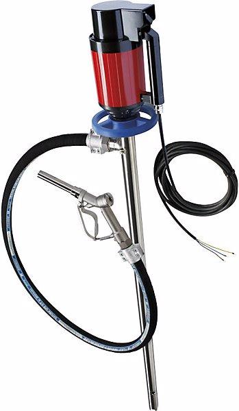 Actual product image Jessberger Electric explosion protected drum pump set, for flammable media, 82 l/min, 9 m