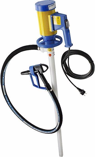 Actual product image Jessberger Electric drum/container pump set, for highly aggressive chemicals, IP24, 112