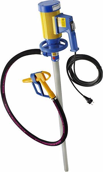 Image du produit Jessberger Kit de pompe électrique vide-fûts/conteneurs, pour bases, 112 l/min, hauteur 16
