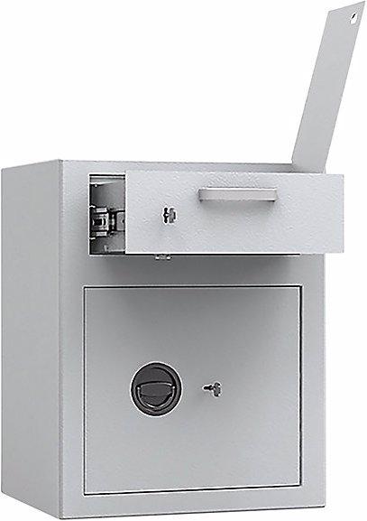 Image du produit ISS Research Coffre-fort à trappe, S2, h x l x p 620 x 496 x 410 mm. (35 l)