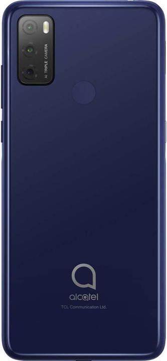 Immagine prodotto Alcatel Telefono SIM 3L (2021) (64 GB, Blu, 6.52", Doppia SIM Ibrida, 48 Mpx, 4G)