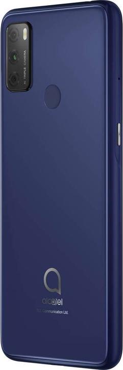 Immagine prodotto Alcatel Telefono SIM 3L (2021) (64 GB, Blu, 6.52", Doppia SIM Ibrida, 48 Mpx, 4G)