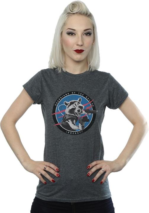 Produktbild Guardians Of The Galaxy Rocket Emblem TShirt (L)
