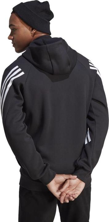 Immagine prodotto adidas Future Icons Felpa con Cappuccio Strisce Cerniera su intera lunghezza Uomo (S)