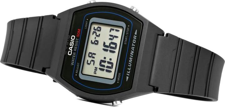 Produktbild Casio Vintage W-202-1avef (Digitaluhr, Chronograph, 38.90 mm)