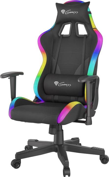 Produktbild Genesis Sessel für Spiele NATEC Trit 600 RGB NFG-1577 (schwarze Farbe)