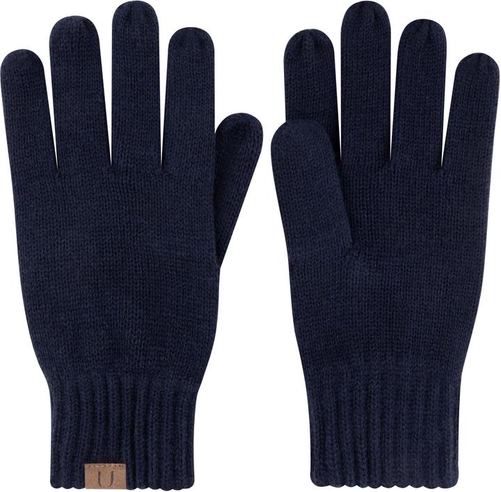 Actual product image Normani Merino gloves smooth knitted - 9627 (One size)