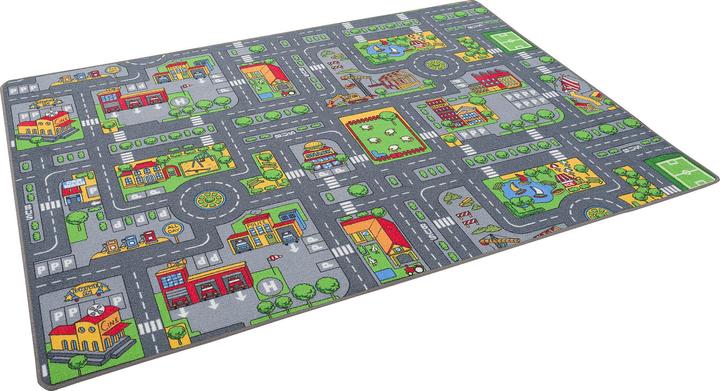 Produktbild Snapstyle Strassenteppich Beidseitig mit zwei Strassenlandschaften Metropolis (160 x 240 cm)