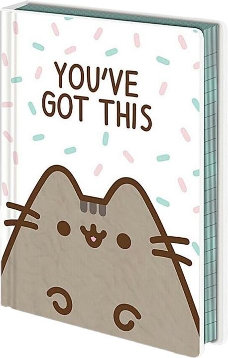 Produktbild Pusheen Notizbuch You've Got This Mit Fell A5 (A5, Liniert, Harter Einband)