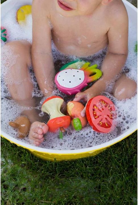 Actual product image Oli and Carol Teething Ring Pepa the Apple