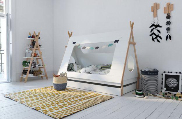 Produktbild Woood Tipi Bett Schublade (90 x 190 cm)