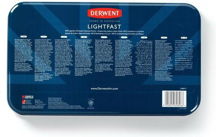 Produktbild Derwent Lightfast Buntstifte (Mehrfarbig, 100 x)