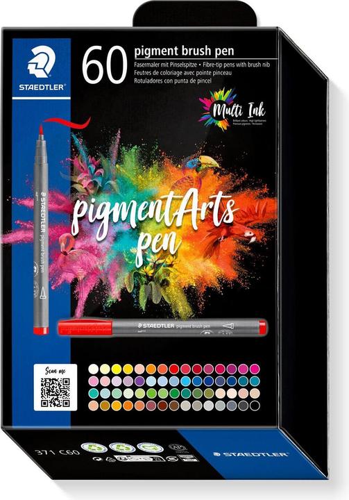 Image du produit Staedtler Feutre de coloriage (Multicolore, 60 x)