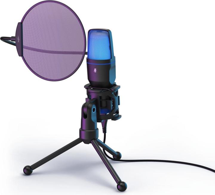 Urage Mikrofon Stream 410 HD, Schwarz