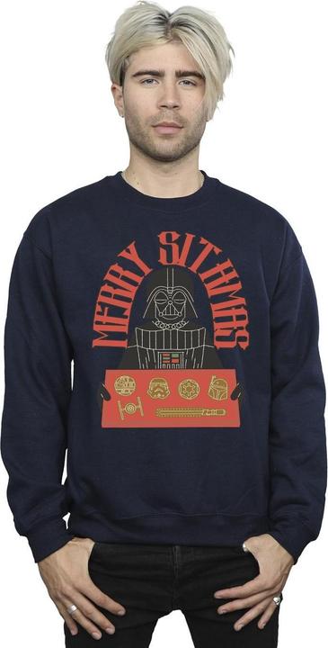 Immagine prodotto Star Wars Episode IV: A New Hope Merry Sithmas Felpa Uomo (XL)