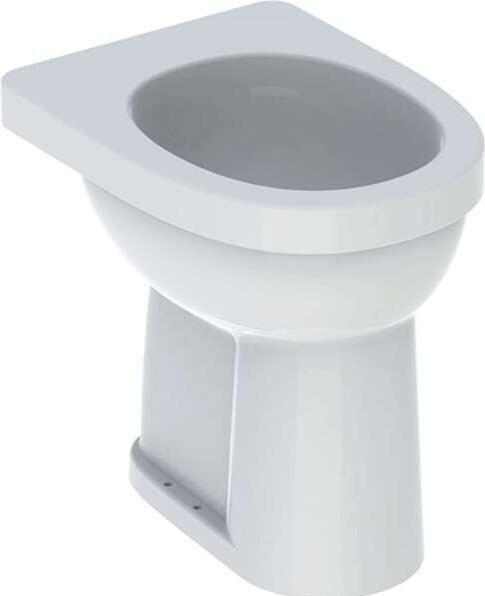 Produktbild Geberit Renova Nr. 1 Comfort Stand-WC Flachspüler, erhöht, barrierefrei, 6 l, bodenstehend, Abgang