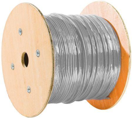 Image du produit Ekivalan Câble de pose Cat. 7 S/FTP sans halogène 300 m tambour jetable - Câbles de pose - Réseau (S/FTP, CAT7, 300 m)