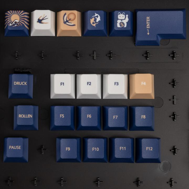 Actual product image Traitors UKIYO-E keycaps (TRDUKI108EN)