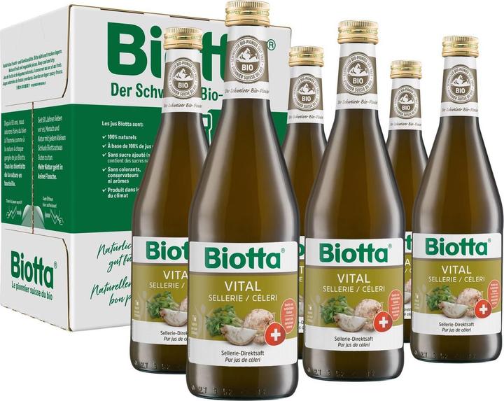 Biotta Vital Sellerie Bio (6 x 50 cl)