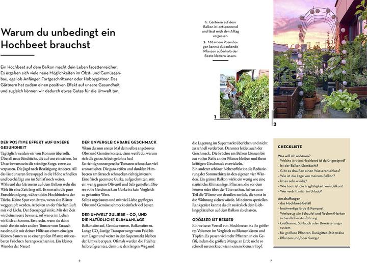 Produktbild Kosmos Mein Balkon-Hochbeet (Deutsch, Lisa-Maria Trauer, 2022)