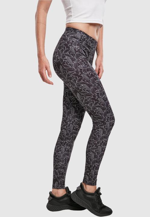 Actual product image Urban Classics Ladies AOP Leggings (4XL)