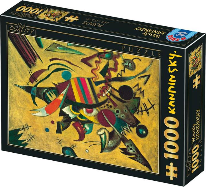D-Toys Puzzle 1000 pieces - Wassily Kandinsky - Points (1000 pieces)