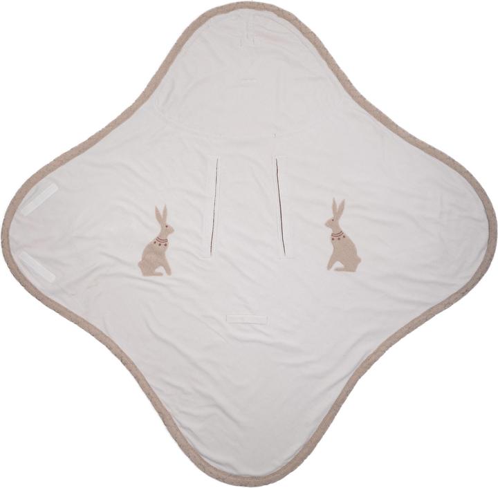 Produktbild Lodger Einschlagdecke Fleece Folklore Beige (12 x 4 x 4 cm)