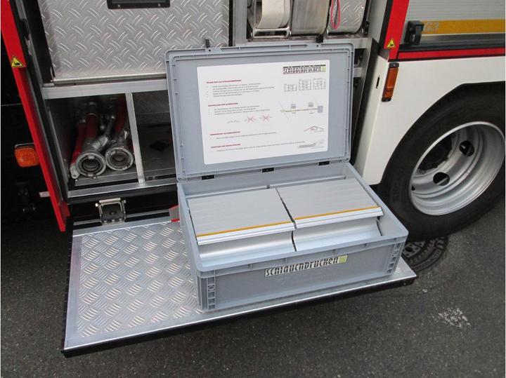 Produktbild Dönges Modul-Schlauchbrücke Aluminium, Typ 2B-4M (Kabelbrücke)