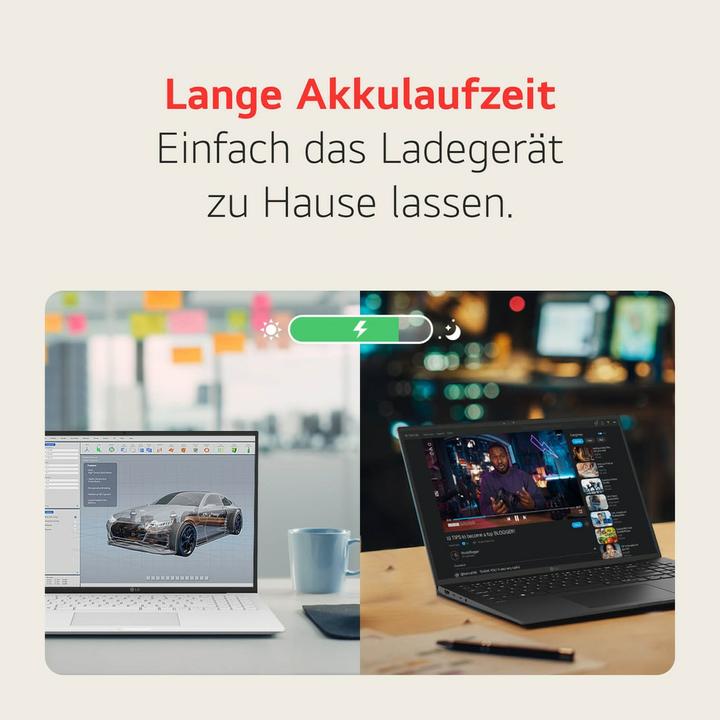 Actual product image LG gram 17" Core Ultra 7 155H 32GB/2TB SSD Win11 grey 17Z90S-G.AD7CG (17", Intel Core Ultra 7 155H, 32 GB, 2000 GB, DE)