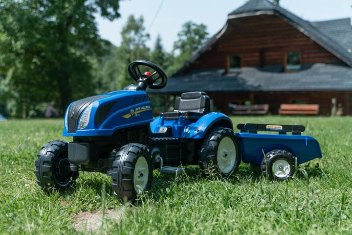 Image du produit Falk Toys Tracteur New Holland + annexe M