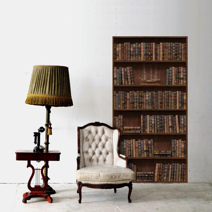 Immagine prodotto Walplus Adesivo murale tatuaggio vintage da scaffale 3 pezzi WS8004 (58 x 88 cm)