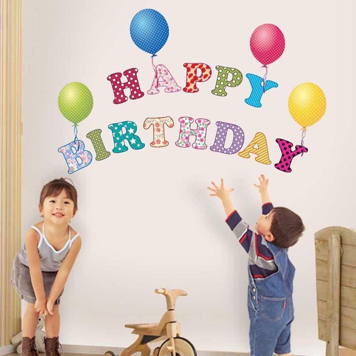 Actual product image Walplus Wall tattoo Magic 59 Letters wall sticker (90 x 60 cm)