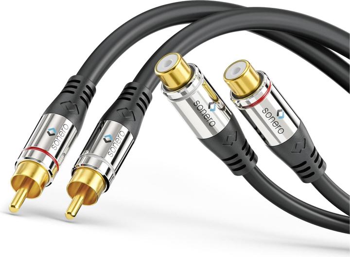 Immagine prodotto Sonero Cavo audio cinch - cinch 5 m (5 m, Estensione)