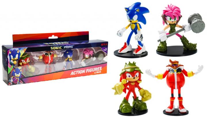 Actual product image Amo Toys SONIC - Articulated Action Figure 4 pack Asst. (6040SON)
