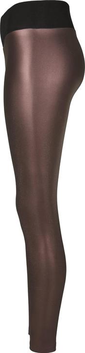 Actual product image Urban Classics Ladies Synthetic Leather High Waist Leggings (4XL)