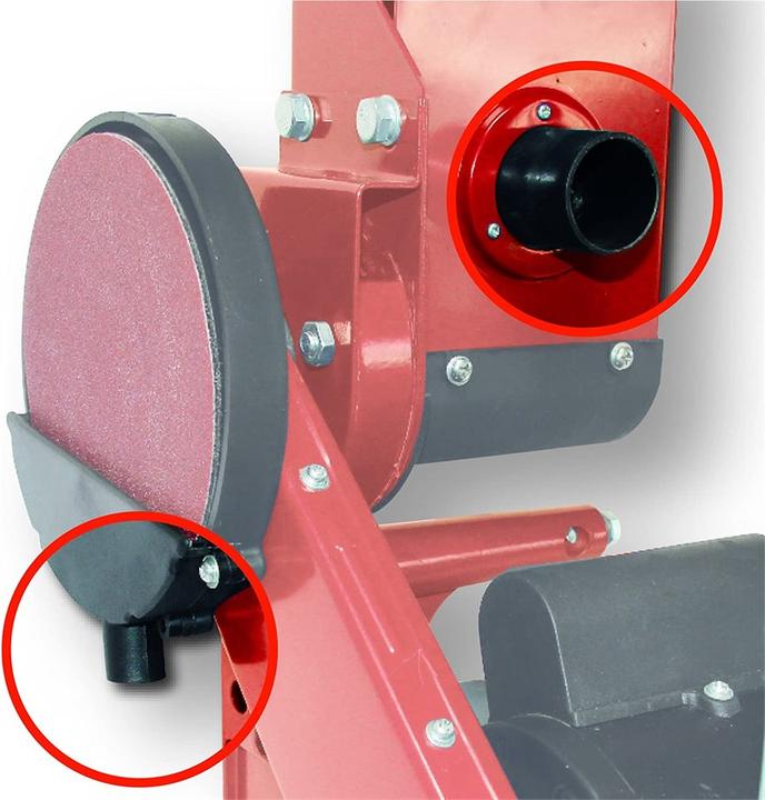 Produktbild Einhell Stand-Band-Tellerschleifer TC-US400 (Bandschleifer, Doppelschleifer, 375 W)