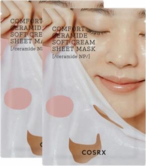 Image du produit Cosrx Balancium Comfort Ceramide Soft Cream Sheet Mask - Pack de 2 avec cadeau gratuit