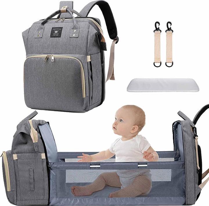Produktbild Ninimi 3 in 1 Wickelrucksack mit Bettfunktion