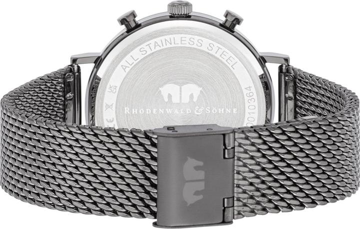 Produktbild Herren Chronograph Arakon Edelstahl grau - 26537 (Chronograph, 42 mm)